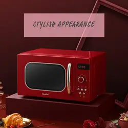 مایکروویو برند COMFEE |مدل ‎AM720CZRA |ظرفیت 20 لیتری|قرمز| 8 منوی خودکار|5 سطح قدرت|زمان تحویل 2 الی 3 هفته کاری