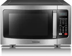 مایکروویو برند Toshiba |مدل MM-EC42S(BS)|ظرفیت 42 لیتری|با 10 منوی پخت خودکار|2500 وات|11 سطح قدرت| زمان تحویل 2 الی 3 هفته کاری