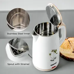 کتری برقی جیپاس|1.8 لیتر| مدل GK6138- زمان تحویل 2 تا 3 هفته کاری