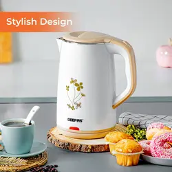 کتری برقی جیپاس|1.8 لیتر| مدل GK6138- زمان تحویل 2 تا 3 هفته کاری