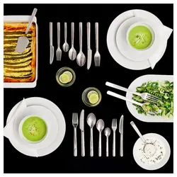 سرویس قاشق و چنگال 56 تکه +IKEA 365 |استیل ضد زنگ- زمان تحویل 2 تا 3 هفته کاری