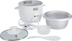 پلوپز Black &amp; Decker |مدل ‎RC650-B5| سفید|350 وات- زمان تحویل 2 تا 3 هفته کاری