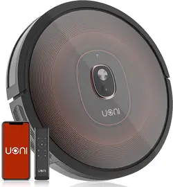 جاروبرقی رباتیک Uoni S1| بی صدا| فوق نازک| مکش قوی 2000 پاسکال|خود شارژ| مشکی- زمان تحویل 2 تا 3 هفته کاری