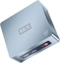 مینی کامپیوتر برند Beelink مدل 4K Dual HDMI |128G SSD| 2.4G/5G WiFi | USB 3.0 |8 GB RAM |Windows 10 Pro|Intel J4105 |GK35|- زمان تحویل 2 تا 3 هفته کاری
