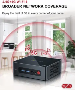 مینی کامپیوتر برند Beelink مدل Triple-Display 4K HD |512GB ROM M.2 SSD|Dual-band WIFI | 4*USB 3.0 |16GB RAM |Windows 11 Pro|11th generation|N5095 |- زمان تحویل 2 تا 3 هفته کاری