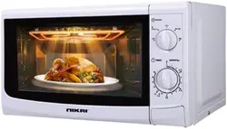 مایکروویو برند Nikai | مدل Nmo515N9A | ظرفیت 20 لیتری|700 واتی|با عملکرد یخ زدایی|سفید|زمان تحویل 2 تا 3 هفته کاری