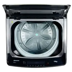 ماشین لباسشویی ۱۸ کیلویی درب از بالا هایسنس مدل WTY1802