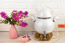 کتری کروپست مدل کیانا کف چدن رنگی پایه چوبی