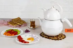 کتری کروپست مدل دنیز کف چدن رنگی