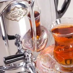 سماور گازسوز عالی نسب مدل پگاه با ظرفیت 4 لیتر