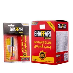 چسب قطره ای فوری سه میلی غفاری (12 عددی) - لامع گستر ارس