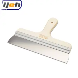 لیسه دسته چوبی برند دکور کد 048 طول 40 سانتی متر – Dekor Curved Handle Spatula code048