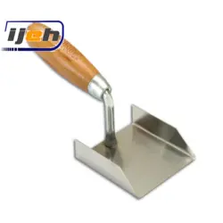ماله کنج دسته چوبی برند دکور کد 237 -Dekor wood Handle Angle Trowel code 237