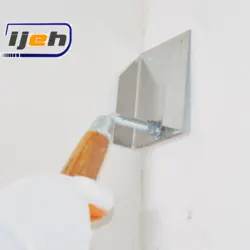 ماله کنج دسته چوبی برند دکور کد 237 -Dekor wood Handle Angle Trowel code 237
