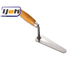 ماله بند کشی مثلثی لبه گرد دسته چوبی برند دکور کد 395 – Dekor wood handle joint trowel code 395