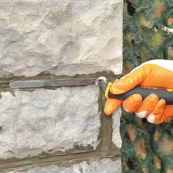 ماله بند کشی دسته چوبی برند دکور کد 398 – Dekor Grouting Trowel wooden handle code 398