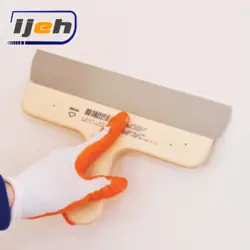 لیسه دسته چوبی برند دکور کد 047 طول 30 سانتی متر – Dekor Curved Handle Spatula Code 047