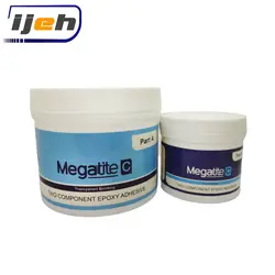 چسب اپوکسی دو جزئی شفاف مگاتایت سی- 1کیلوگرم two component epoxy adhesive megatite C