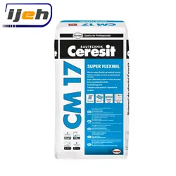 چسب پودری کاشی و پرسلان سرزیت هنکل cm 17 سفید Henkel Ceresit CM 17 white