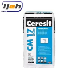 چسب پودری کاشی و پرسلان سرزیت هنکل cm 17 سفید Henkel Ceresit CM 17 white