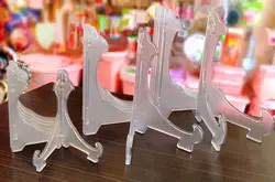 پایه بشقاب پلاستیکی سایز بزرگ (بسته 6 عددی)