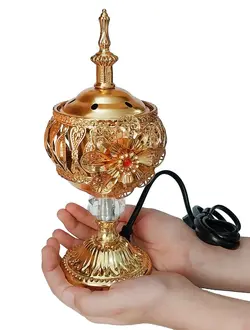 اسپند دودکن طلایی {Incense Burner Electric}