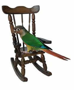 صندلی مادربزرگ دکوری چوبی {ارتفاع 25 سانتیمتر}