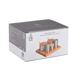 ست نمکدان و فلفل پاش مدل گالکسی {10 پارچه}