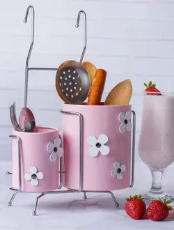 جاقاشقی دوقلو رنگی آسمان گلدار {کد138_RG}