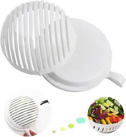 سبد سالاد ساز و خردکن {Salad Cutter Bowl}