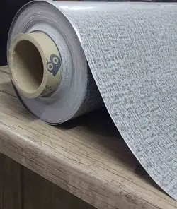 رو کابینتی پلاستیکی جنس pvc {عرض 50cm} رنگ طوسی