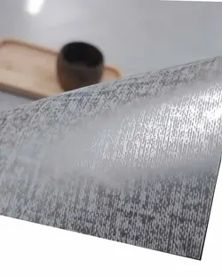 رو کابینتی پلاستیکی جنس pvc {عرض 50cm} رنگ طوسی