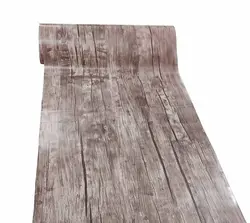 کفپوش کابینت طرح چوب جنس pvc {رول 20 متری} عرض 60cm