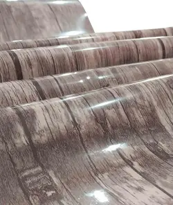 کفپوش کابینت طرح چوب جنس pvc {رول 20 متری} عرض 60cm