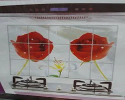 استیکر شیشه اجاق گاز بزرگ