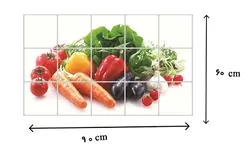 استیکر شیشه اجاق گاز بزرگ
