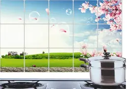 استیکر شیشه اجاق گاز بزرگ