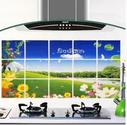 استیکر شیشه اجاق گاز بزرگ