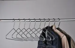 آویز لباس فلزی 6 عددی