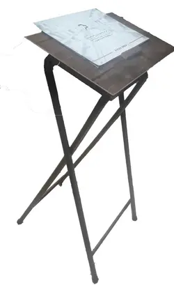 میز نماز تاشو پایه فلزی