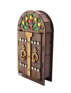 جاکلیدی دیواری چوبی (ارتفاع 20cm)