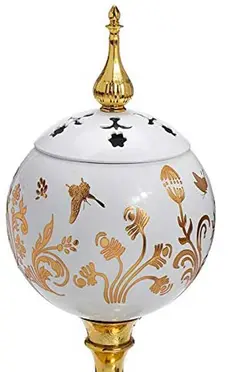 خرید اینترنتی اسپند دود کن برقی 40 وات مدل گوی با طرح عربی
