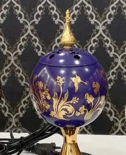 خرید اینترنتی اسپند دود کن برقی 40 وات مدل گوی با طرح عربی