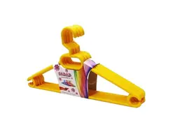 چوب لباسی پلاستیکی 6 عددی