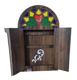 جاکلیدی چوبی طرح سنتی(ارتفاع 33cm)