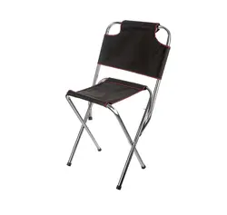 صندلی تاشو پایه دار پشتی دار