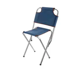 صندلی تاشو پایه دار پشتی دار