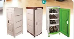 جا کفشی پلاستیکی تک درب کابینتی