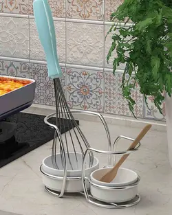 زیر قاشقی کنار گاز دوقلو طرح فرانسوی پلوتون