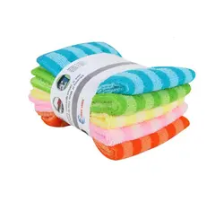 دستمال نظافت پنج عددی شامل 5 رنگ